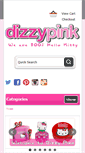 Mobile Screenshot of dizzypink.co.uk